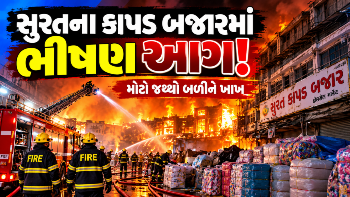 Surat Textile Market Fire
