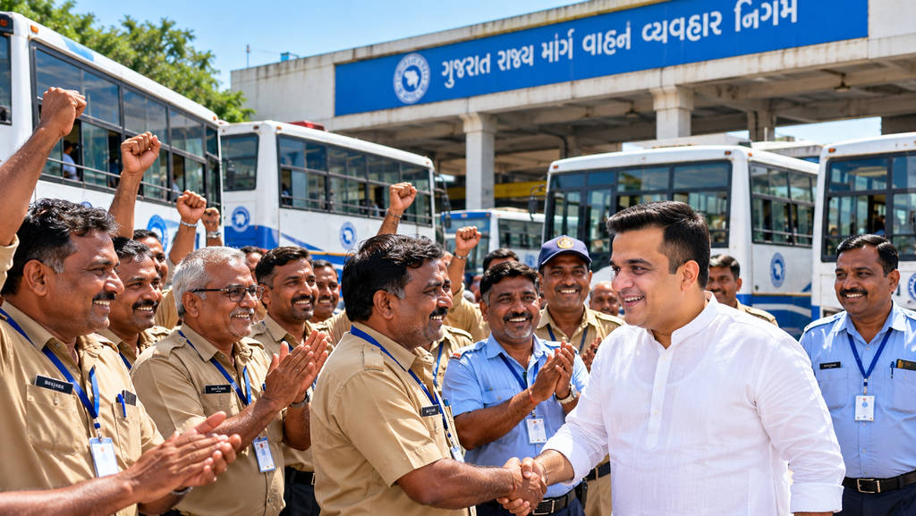 DA Hike for Gujarat ST Staff