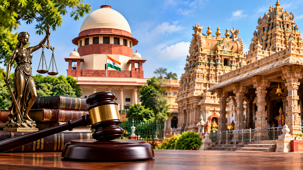 Temple Land Transfer Dispute