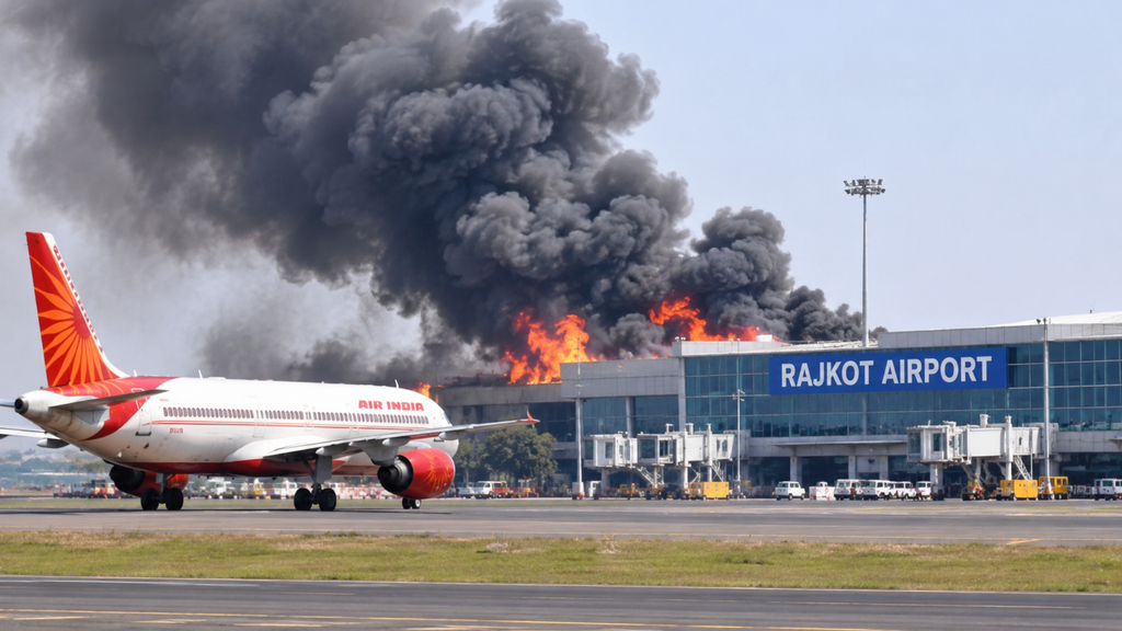 Delhi–Rajkot Flight Diverted