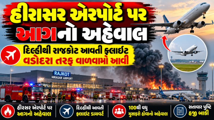 Delhi–Rajkot Flight Diverted
