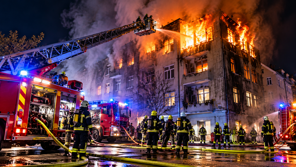 Suspected Arson in Germany