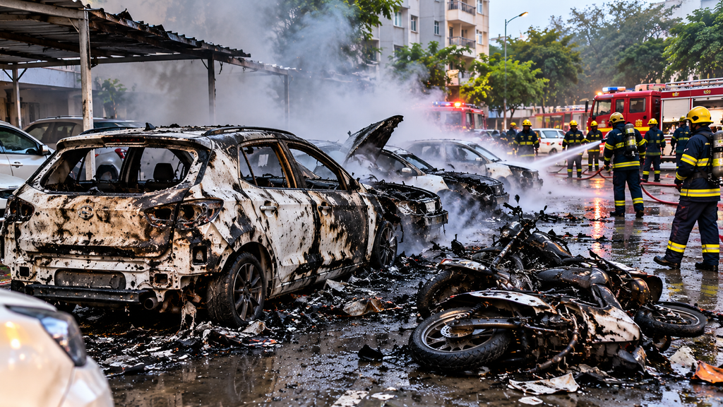 Major Fire in Mota Varachha