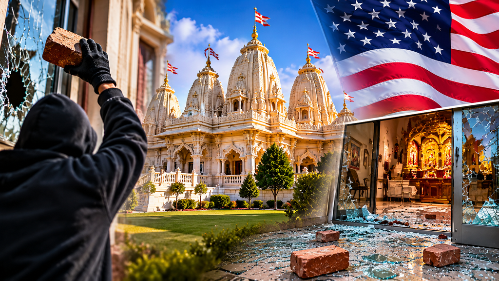 Hindu Temple Attacked in Ohio