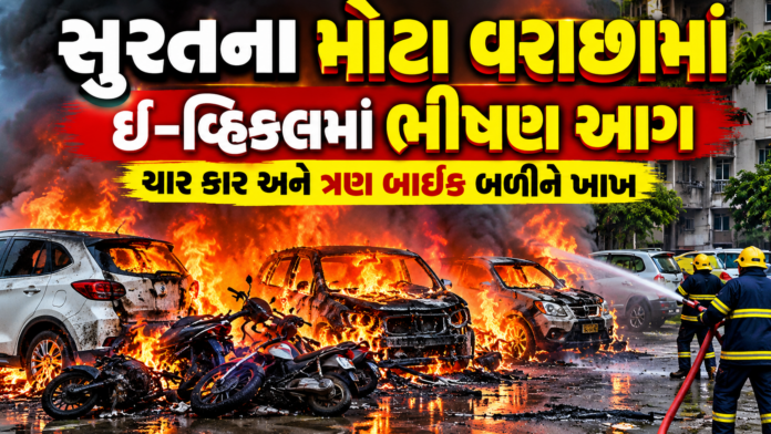 Major Fire in Mota Varachha