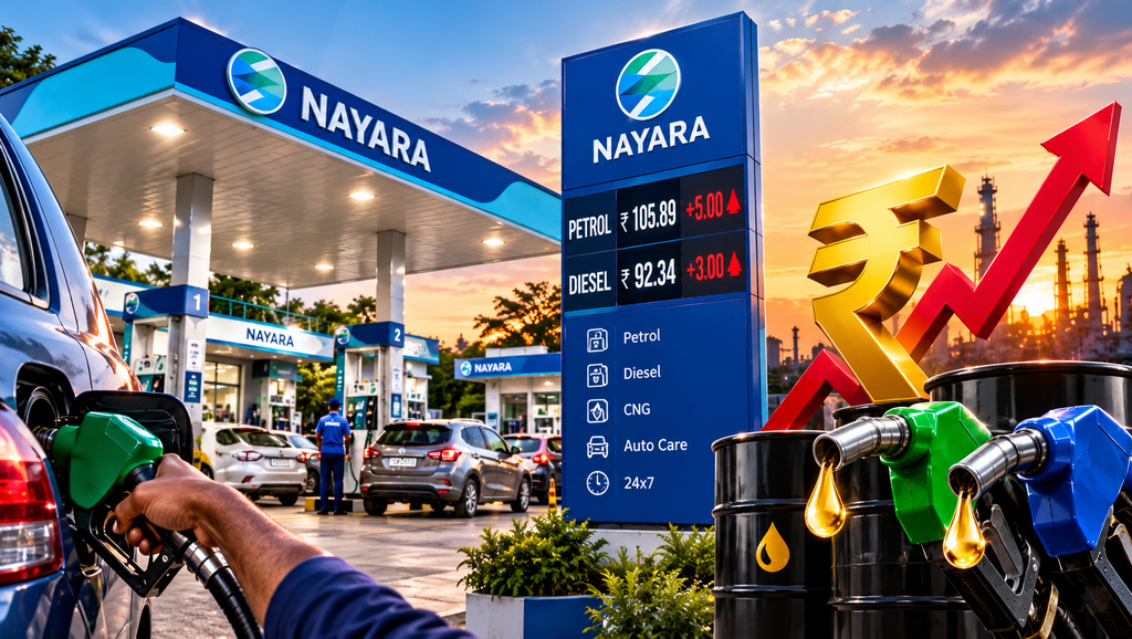 Nayara Energy Raises Fuel Prices