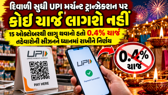 UPI Merchant Fee Update