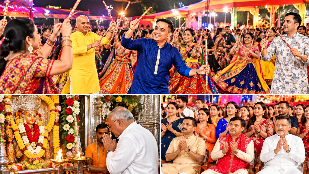 Harsh Sanghavi Enjoys Garba