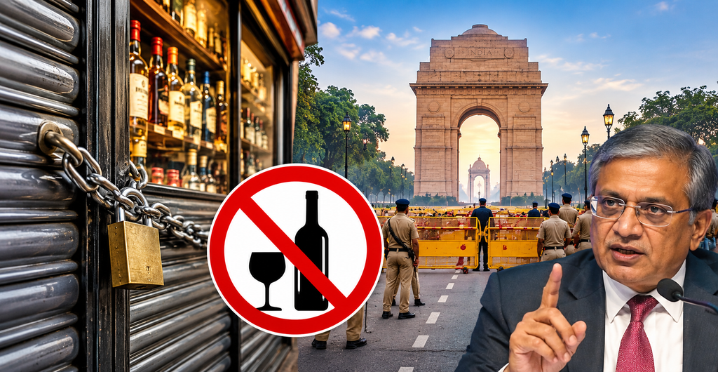 Delhi Dry Day Alert
