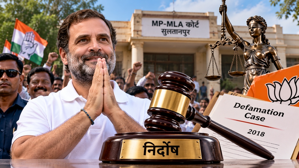 Relief for Rahul Gandhi: