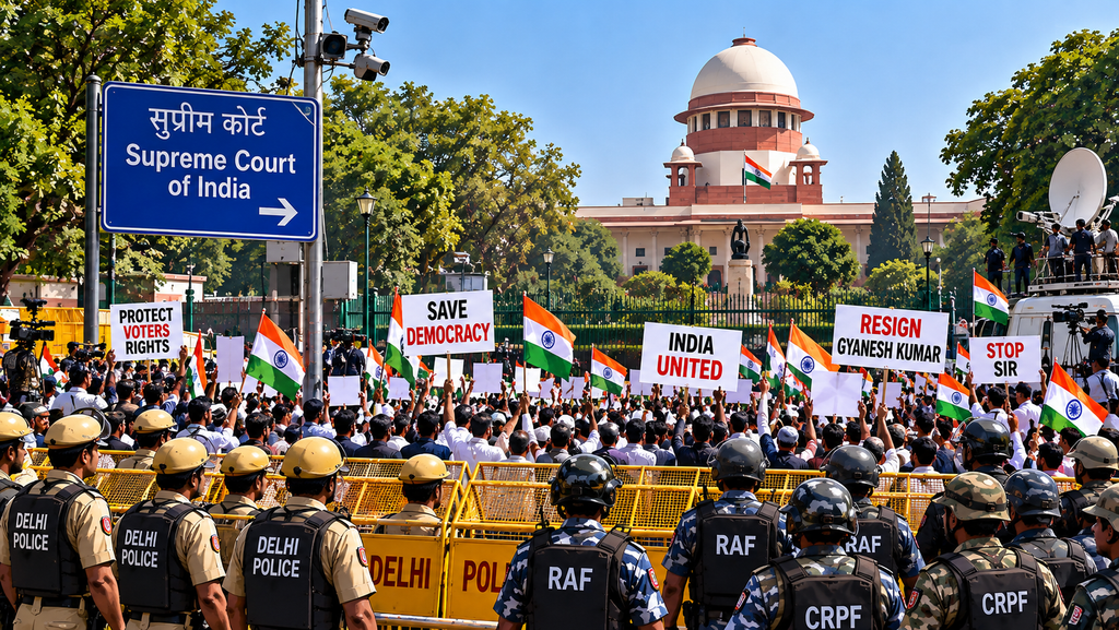 Delhi on High Alert
