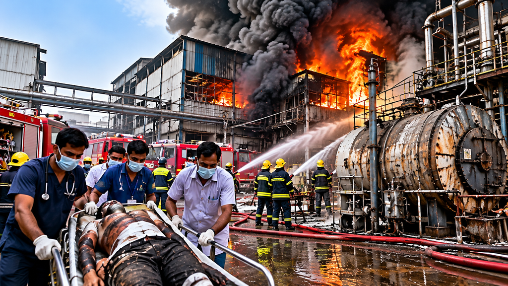 Major Industrial Accident in Surat