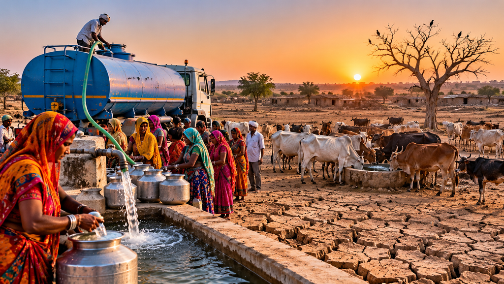 Gujarat Faces Water Crisis